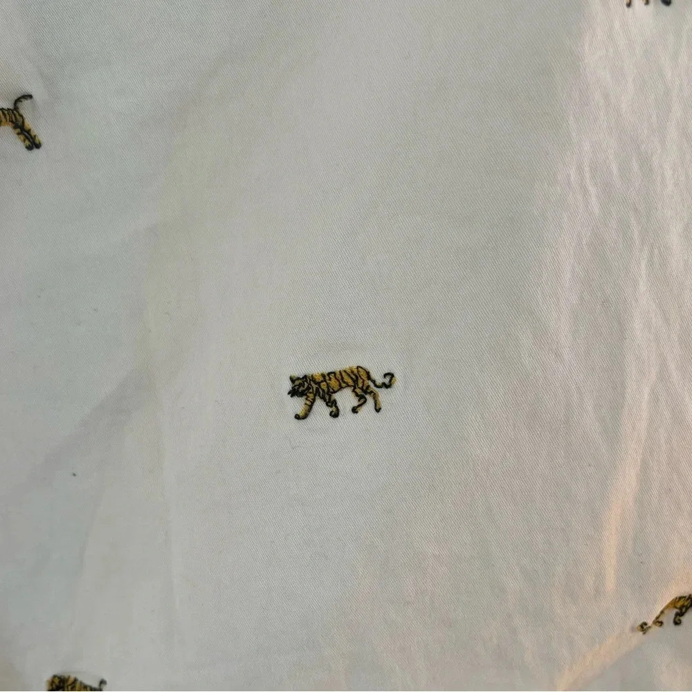 TALBOTS RELAXED CHINOS TIGER CRITTER - Picture 3 of 5